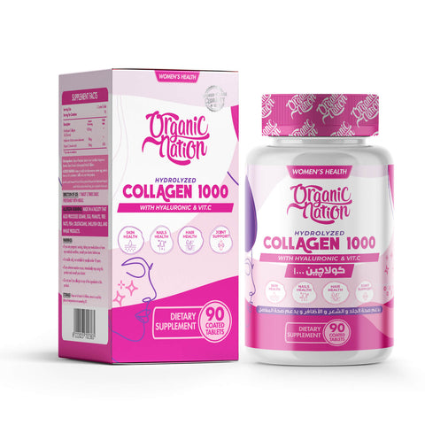 Hydrolyzed Collagen 1000 -90Coated Tablets